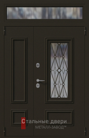 Входные двери МДФ в Красногорске «Двери МДФ со стеклом»