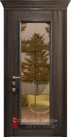Входные двери МДФ в Красногорске «Двери МДФ со стеклом»